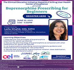 Buprenorphine Prescribing for Beginners